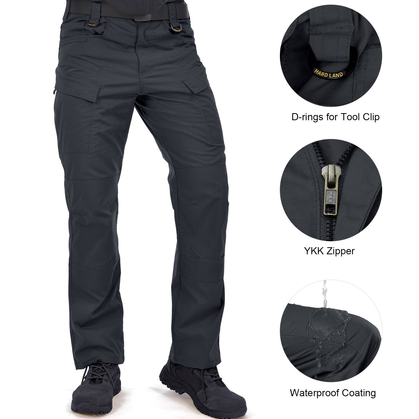 Qing Dao Lai Si Ma Te Fang Zhi You Xian Gong Si - Wholesale Pants - Men's - Men's Work Cargo Pants Ripstop 14 Pockets Water Resistant10