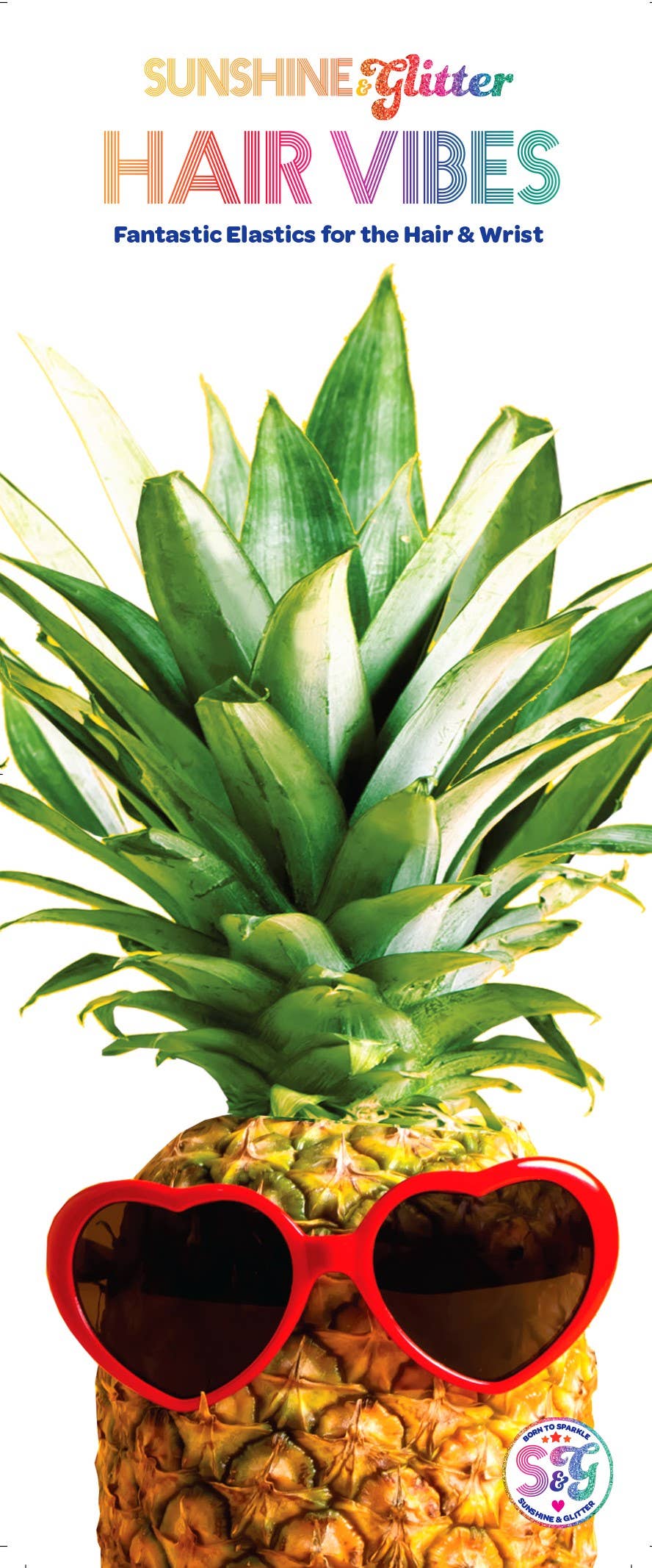 Sunshine & Glitter - Wholesale Hair Tie - Sunshine & Glitter Hair Vibes Fantastic Elastics6