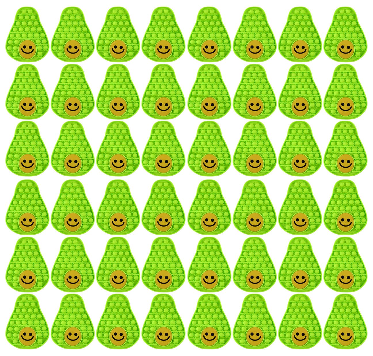 Curious Minds Toys - Vente Fidget/jouet anti-stress – enfant - 1 jouet Bubble Pop sur le thème de l'avocat et des fruits - Bubble Wrap OT7