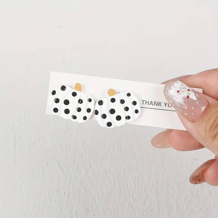 Kate Tuesday Jewelry - Wholesale Stud/Post Earrings - Retro Pumpkin Stud Earrings1