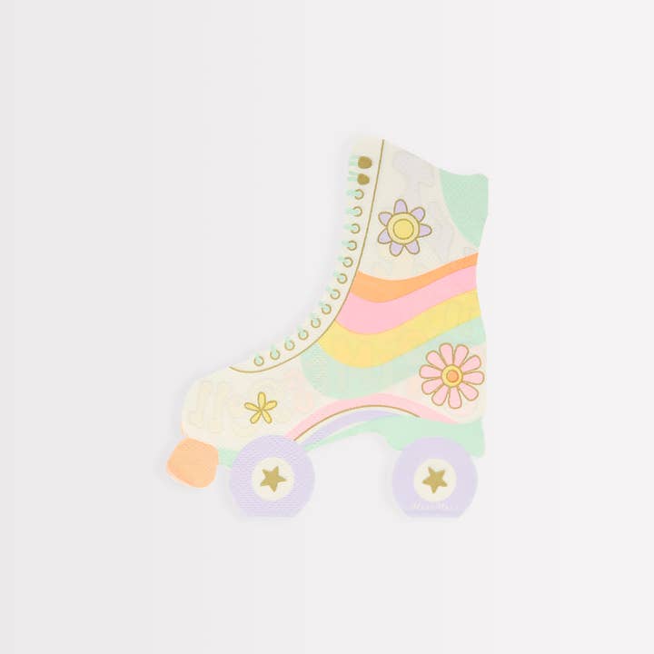 Meri Meri - Wholesale Disposable Napkin - Roller Skate Napkins3