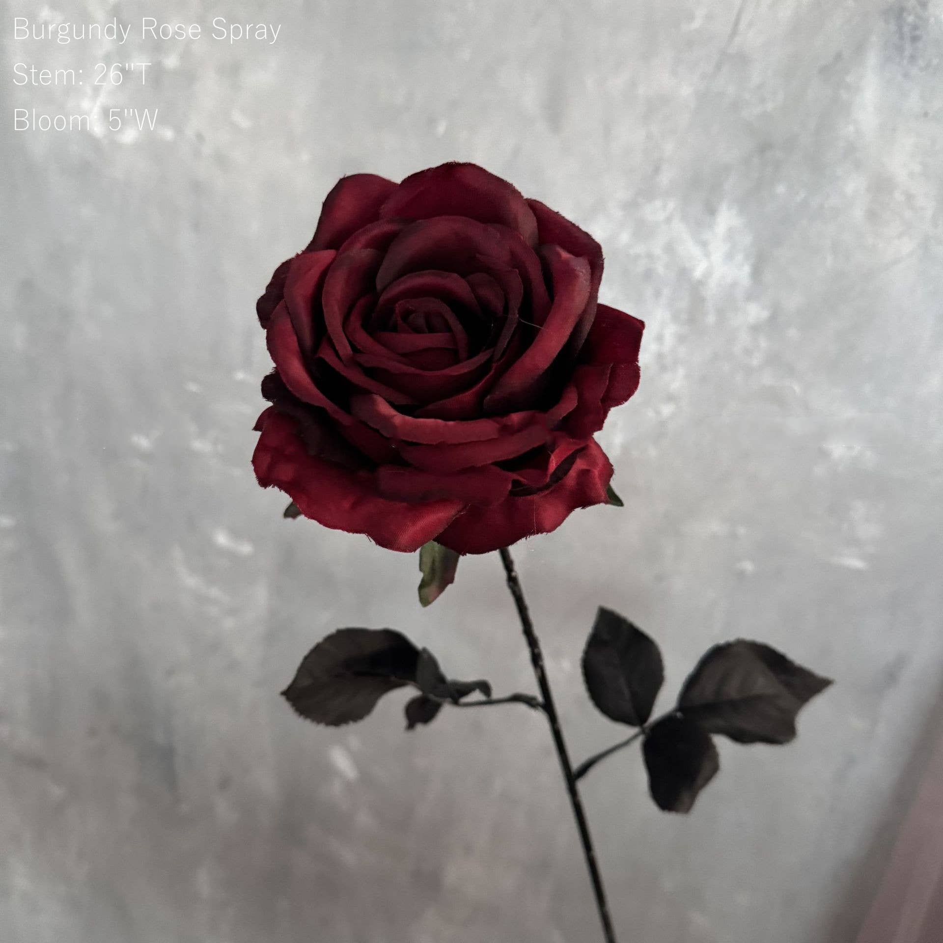 Sweet Home Deco - Wholesale Artificial Flowers - Gothic Faux Silk Flowers in Black/Red, Floral Design Flowers1