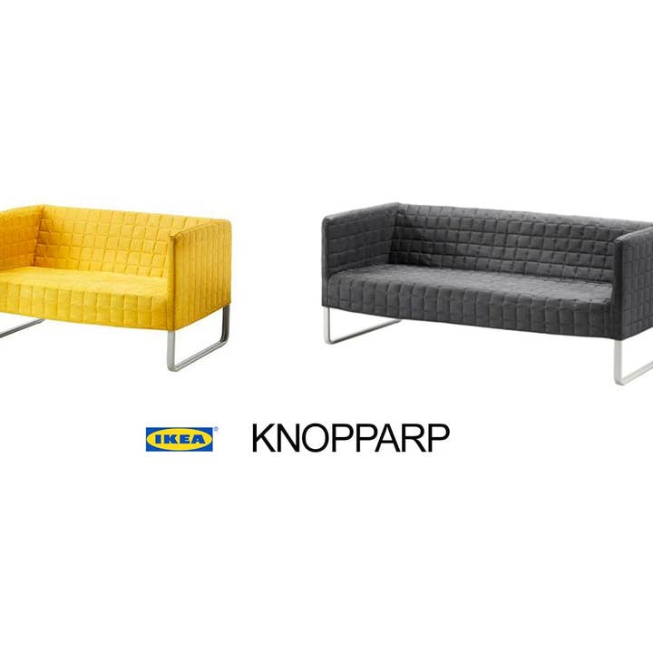 Rockin Cushions – wholesale Överdrag till stol/soffa – Svart Boho Mudcloth Arrow Print Slip Cover, kompatibel med IKEA KNOPPARP