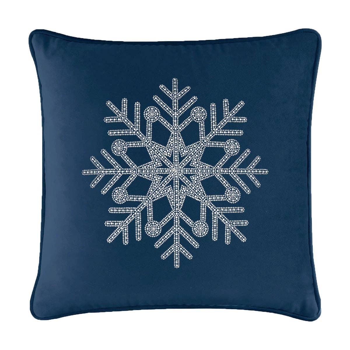 Sparkles Home - Wholesale Throw/Decorative Pillow - Rhinestone Snowflake Pillow54