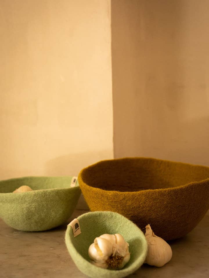 Vilt Bol voor wholesale door MUSKHANE