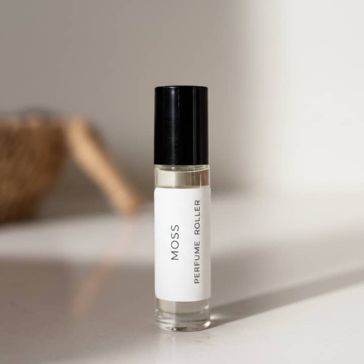 Moss Perfume Roller for wholesale by Cambridge & Dell Eco-Kind