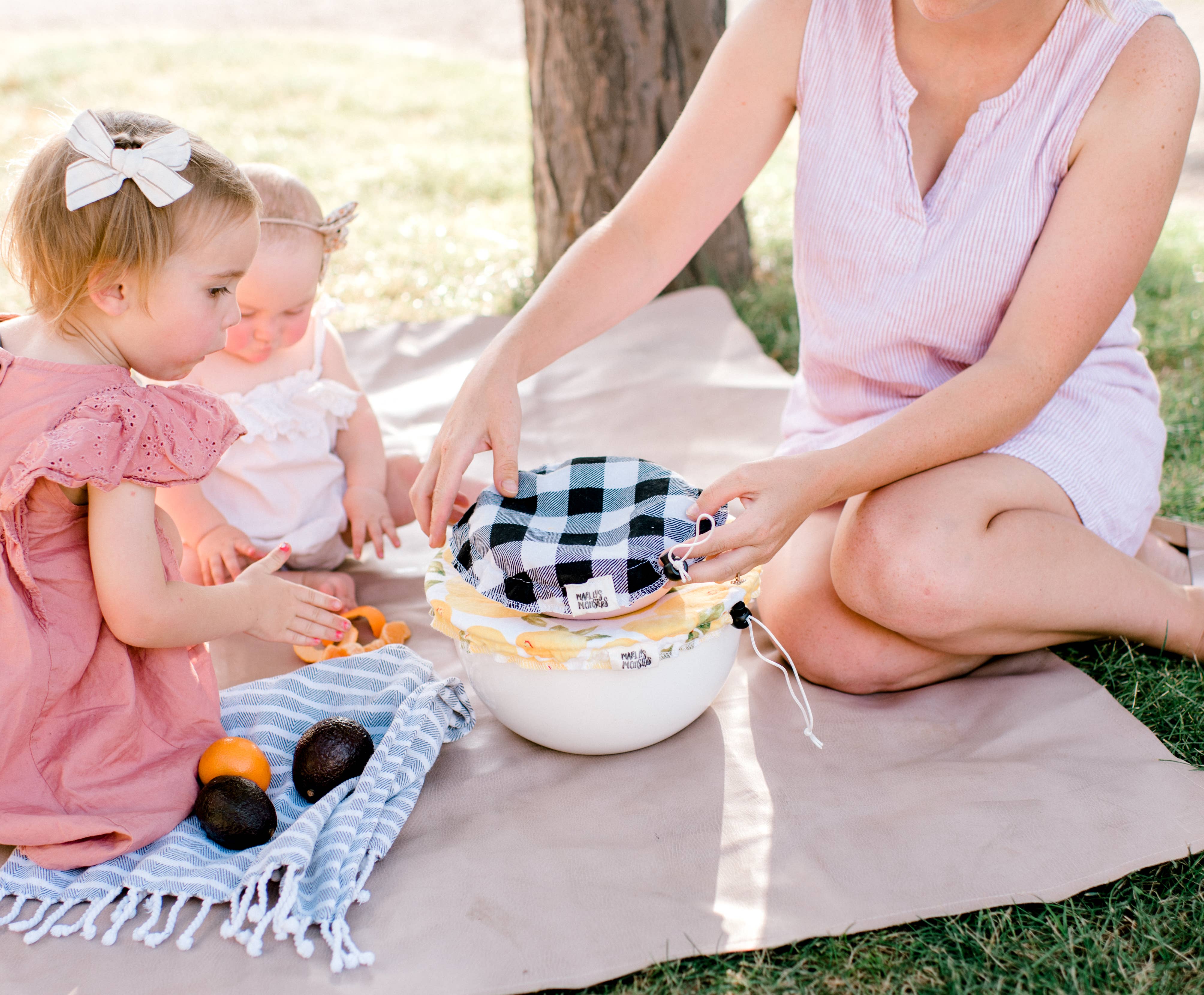 Marley's Monsters - Wholesale Food Storage Wrap/Bag - Bowl Covers: Flannel - Case of 64