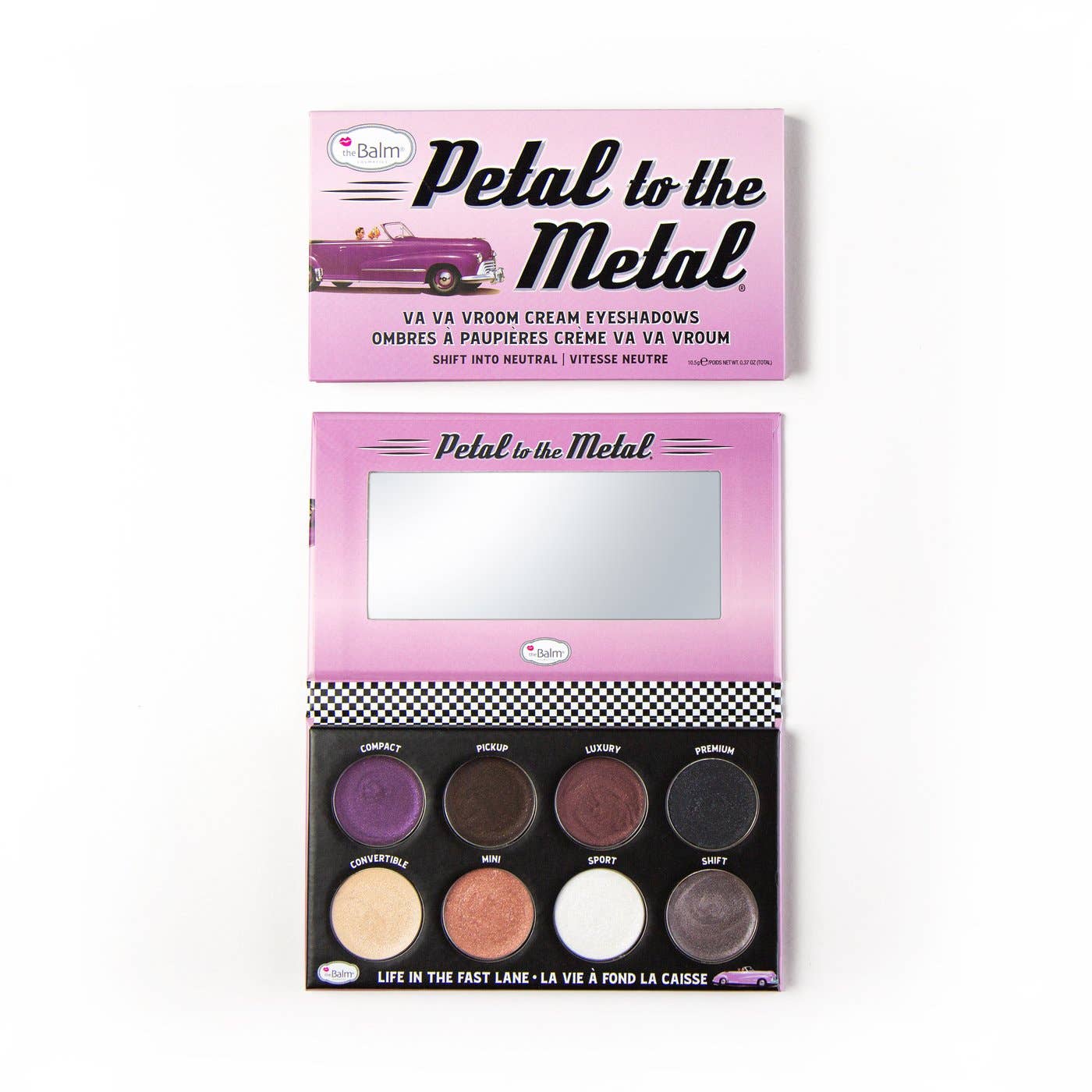 Beauty Goddess - Wholesale Oogschaduwpalet - theBalm Cosmetics Petal to the Metal Shift into Neutral Crème Oogschaduw Palette0