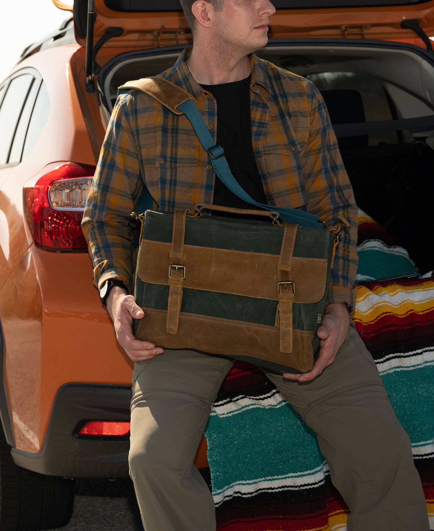 TSD Brand - Vente Porte-document – unisexe - Mallette Stone Creek1