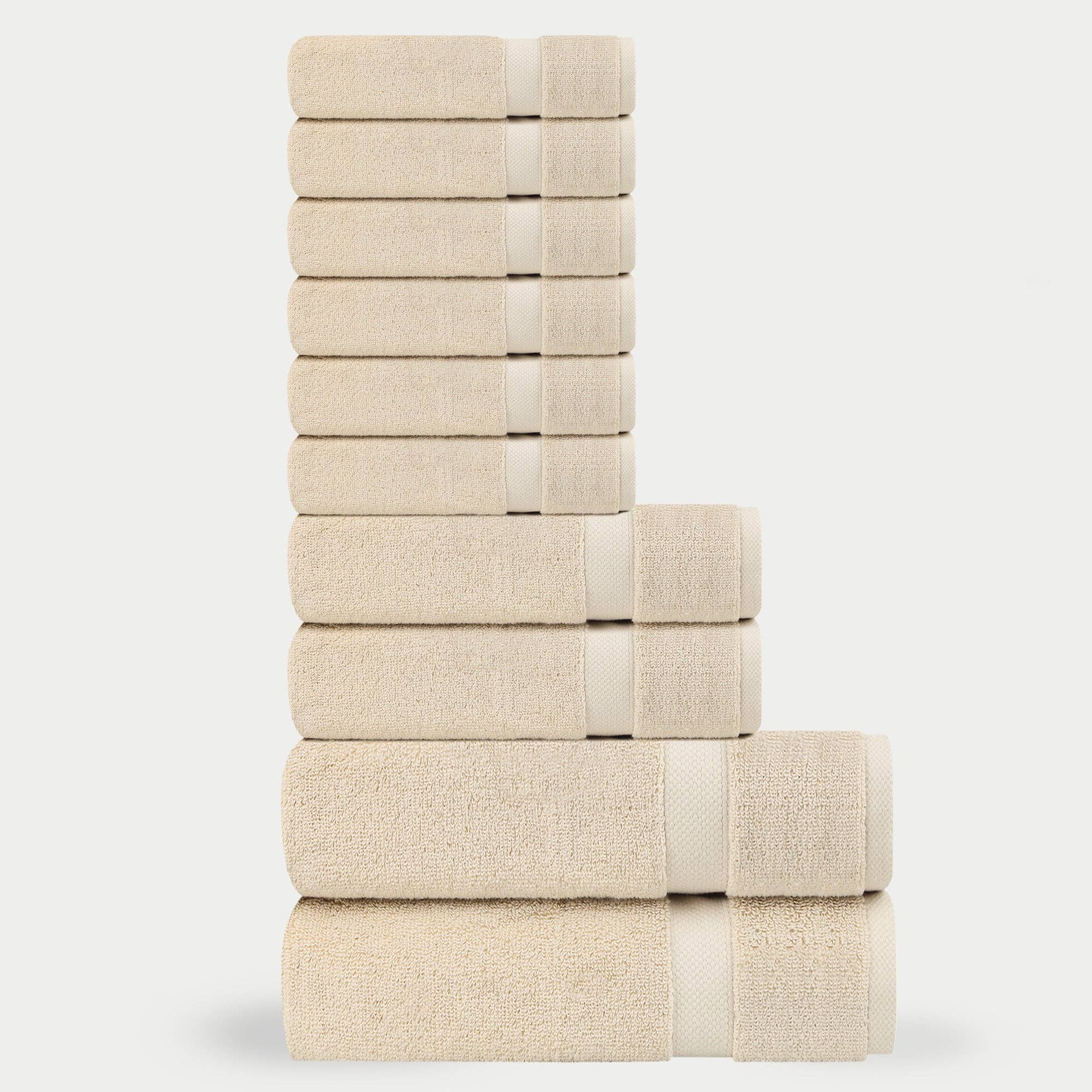 Delara - Wholesale Towel Set - 100% Organic Cotton Quick Dry Starter Bath Set4