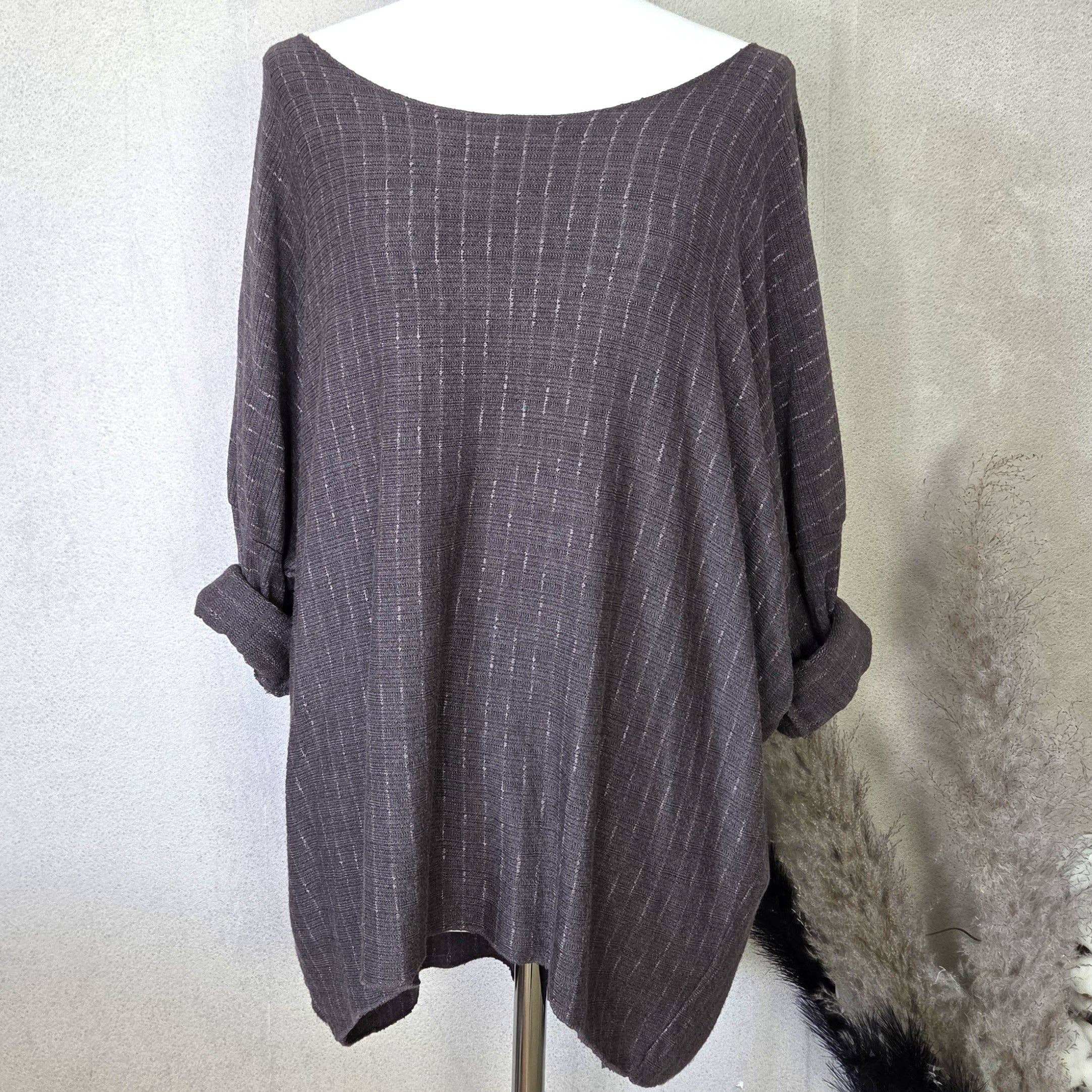 Tempest Designs - Vente Haut en maille – femme - Haut en maille fine et confortable avec effet moucheté subtil (M)4