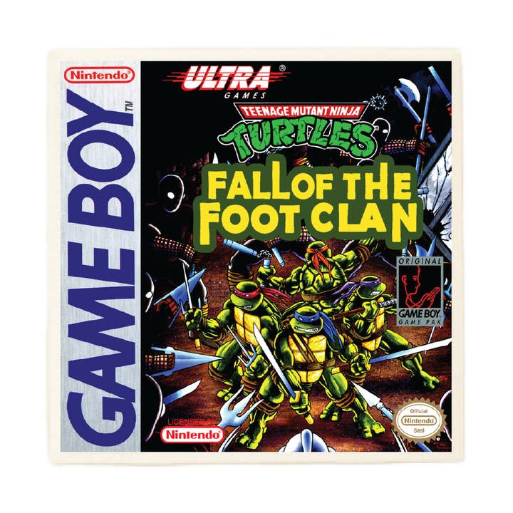 Teenage Mutant Ninja Turtles Fall of the Foot Clan Coaster for wholesale by Lucky Mfg. Co.