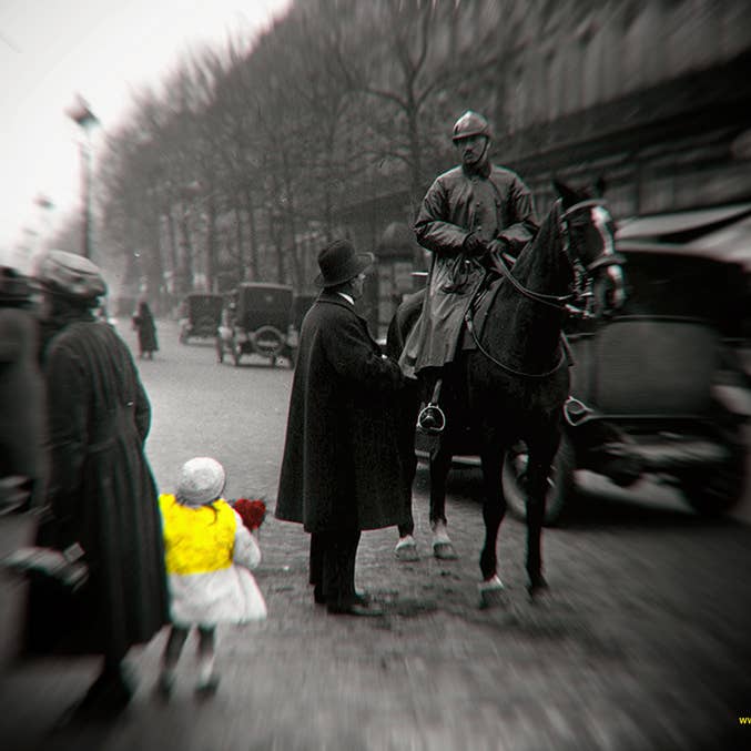 Mädchen Retro-Poster, 5er-Pack, 42 x 59,4, A2 für den Großhandel von Artiste de la Baie du Mont Saint-Michel