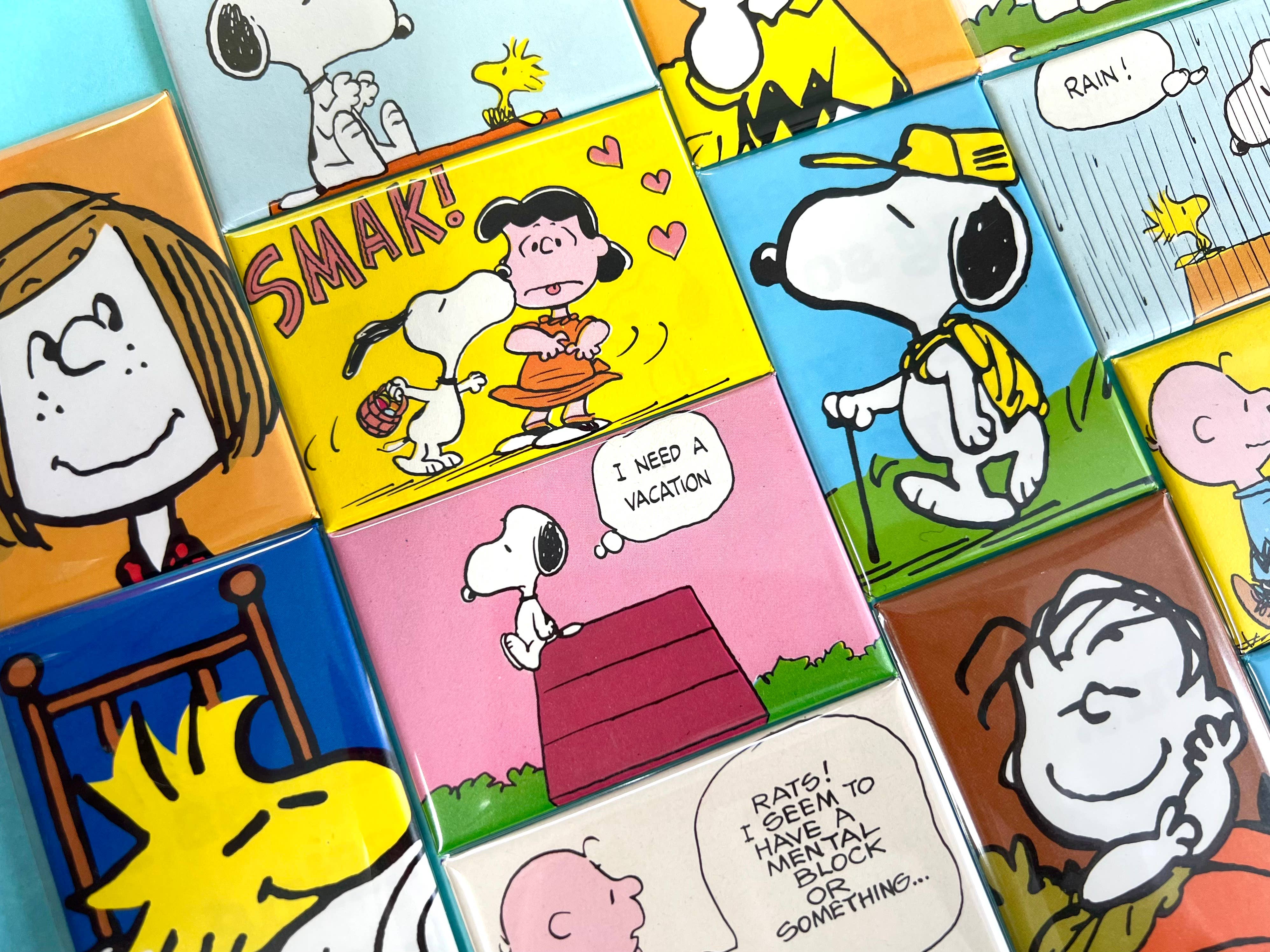 Bite Your Granny – wholesale Magnet – Up-cycled Peanuts Fridge Magnets (pack of 6)5