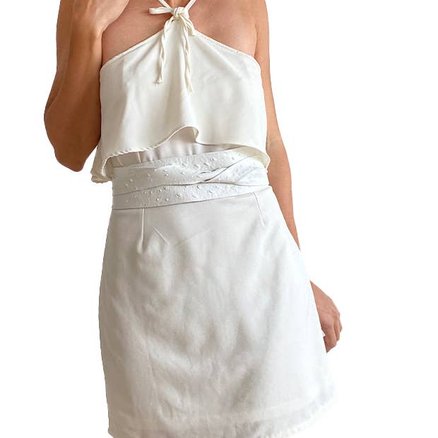 ADA Collection Belts – wholesale Belt – Women's – Wrap Belt - Bone - OS17