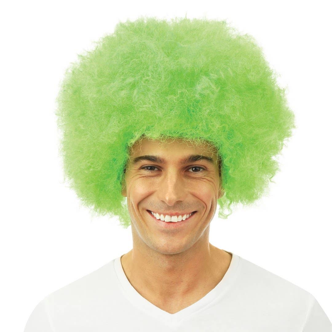 P'tit Clown - Wholesale Costume - Unisex - Afro Wig - Green1