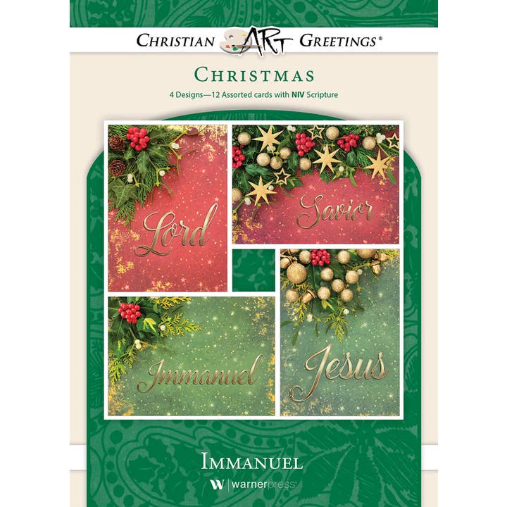 Warner Press - Wholesale Christmas Card - Christmas Card Box - Immanuel