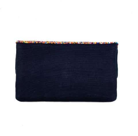 Pizzazz, Inc. - Wholesale Clutch Bag - Women's - EVIL EYE W/MULTI COLORED BEADED CLUTCH2