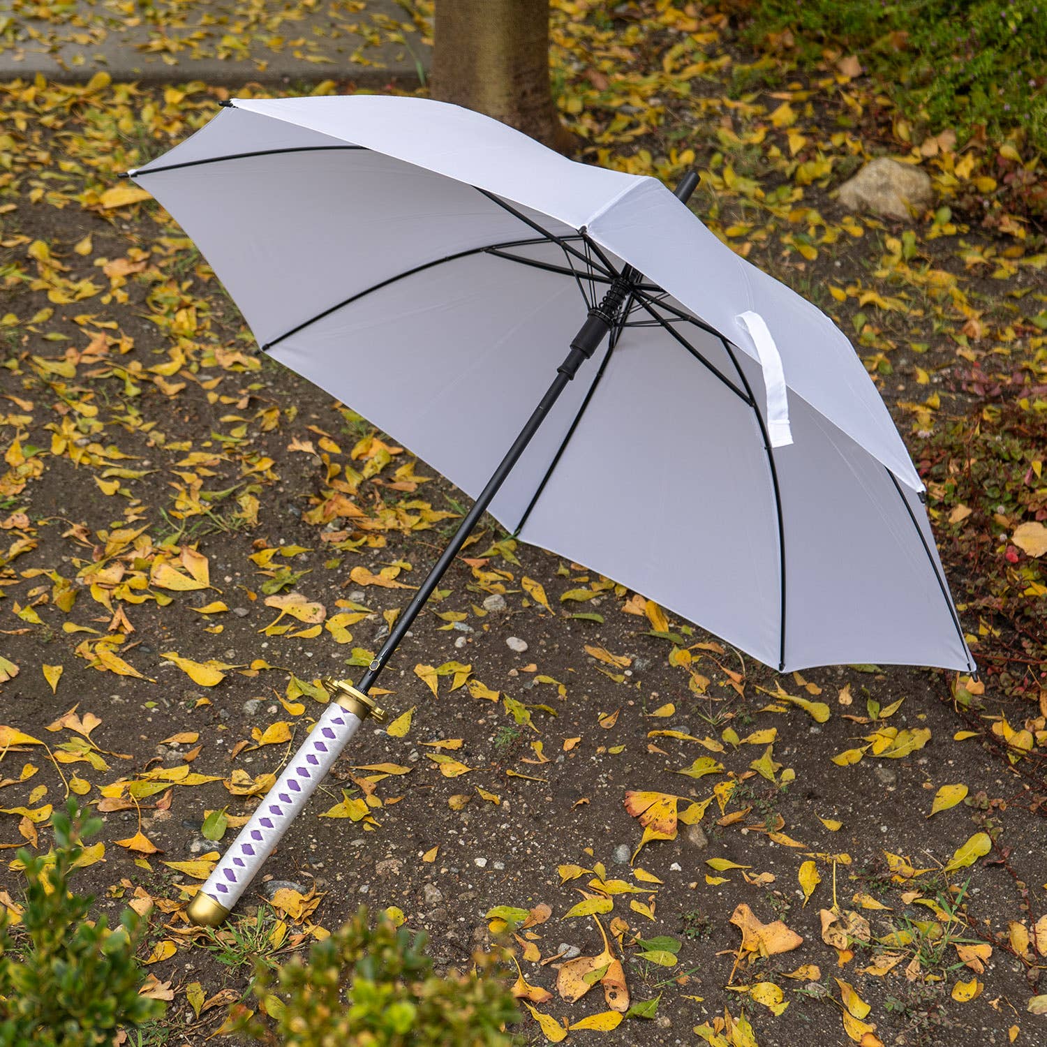 Urban Tokyo – wholesale Umbrella – Unisex – White Katana Handle Umbrella7