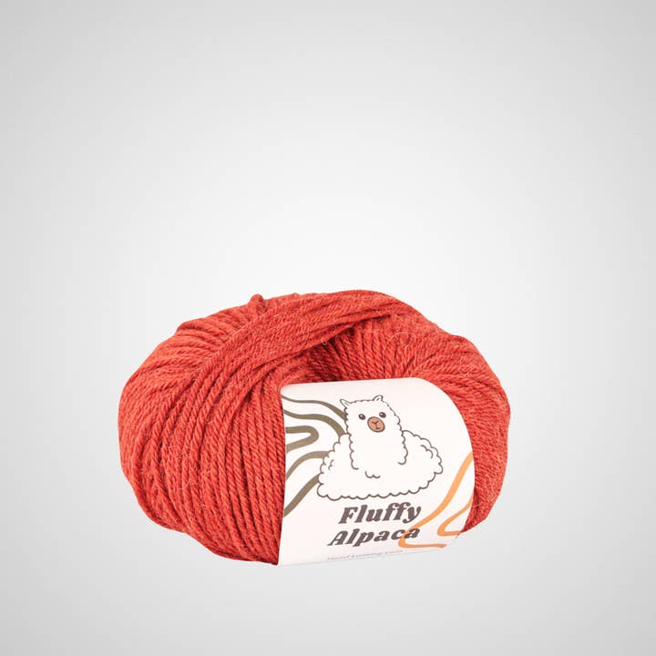 Wølmark Finland – Großhandel Garn – Fluffy Alpaca - Strickgarn - 100% Alpakawolle - Orange