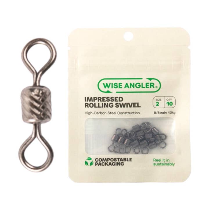 Girella rotante impressa per la vendita all'ingrosso da parte di WISE ANGLER