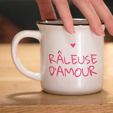 Love Crumbling Tasse/Spezial zum Valentinstag für den Großhandel von Bibiche fait son Cirque