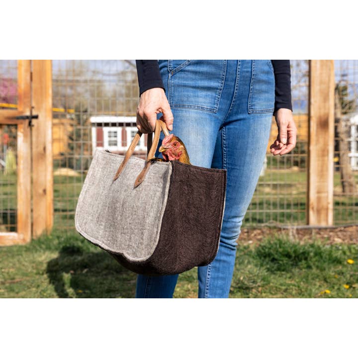 Fibres of Life - Wool & Felt - Wholesale Tote Bag - Women's - The Grab-&-Go Carry All | Felt Wool Tote Bag | Soft Yarn Bag30