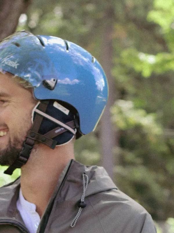 MIREILLE plain blue earmuffs for wholesale by Suzon et Suzette