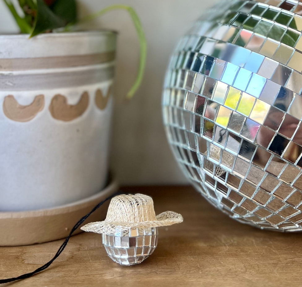 Dapper House Menagerie - Wholesale Decorative Tabletop Object - Disco Cowgirl3