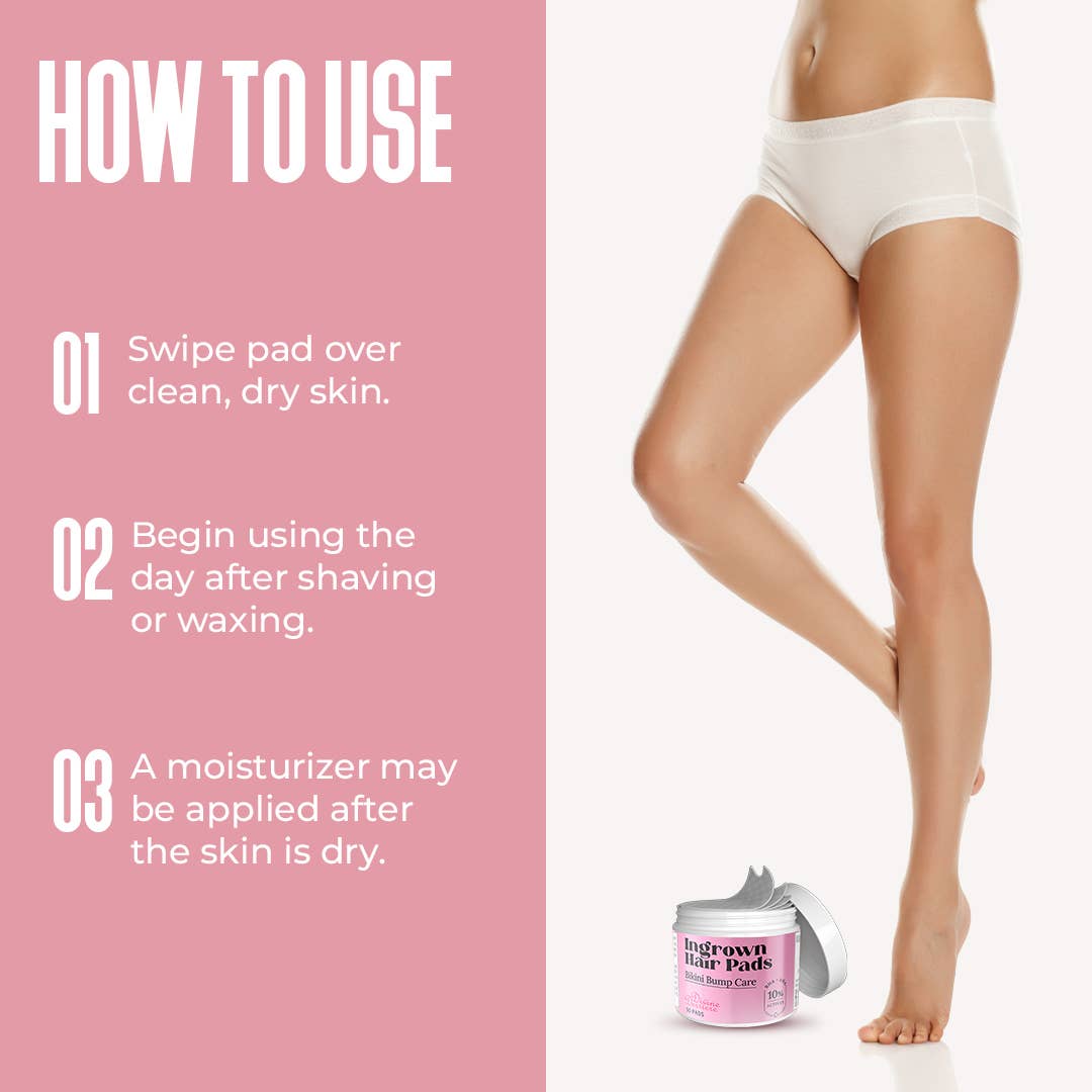 Divine Derriere – Produto para barba pós-lâmina por atacado – Divine Derriere Tratamento para Pelos Encravados com Lenços Anti-Carocinhos6