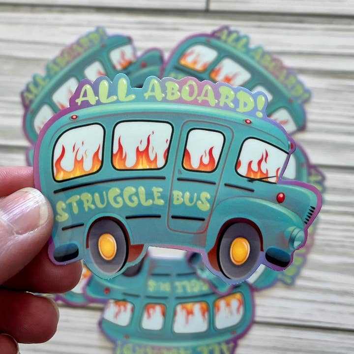 Struggle Bus, Vinyl klistermärke för wholesale av Graceful Darkness, LLC