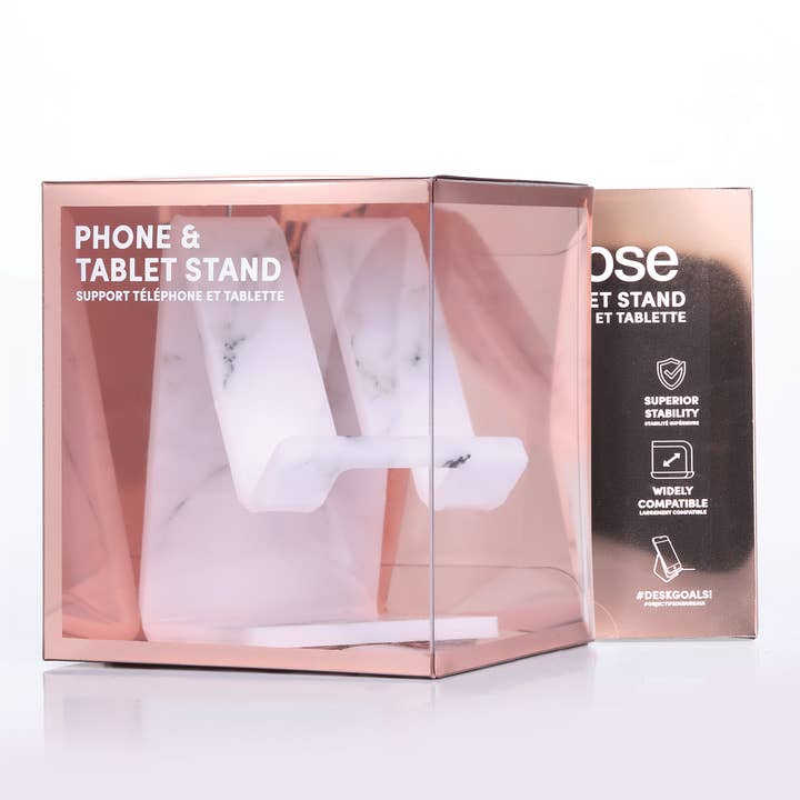 Ellie Rose - Wholesale Phone/Tablet Stand - Acrylic Phone Stand - Misty Marble
