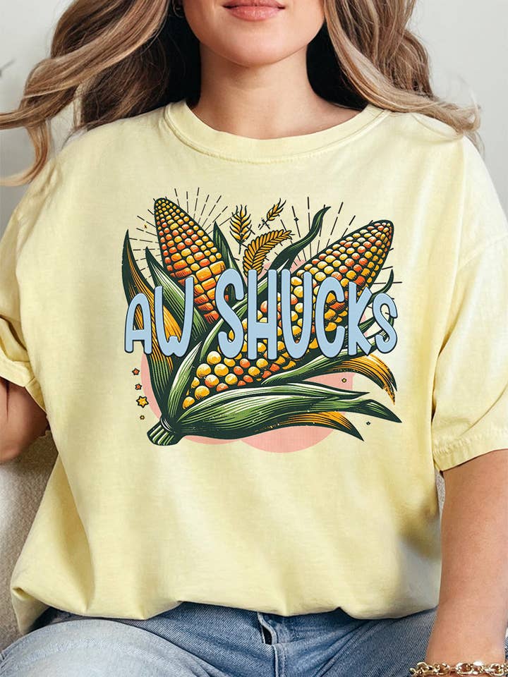 Aw Shucks Comfort Colors Adult Ring-Spun Cotton Tee for wholesale by Wholesale Accessory Market