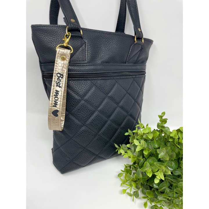 OMMO Designs - Vente Porte-clés – femme - Porte-clés personnalisé avec nom, porte-clés monogramme, bracelet porte-clés, porte-clés gravé, cadeau de fête des mères9