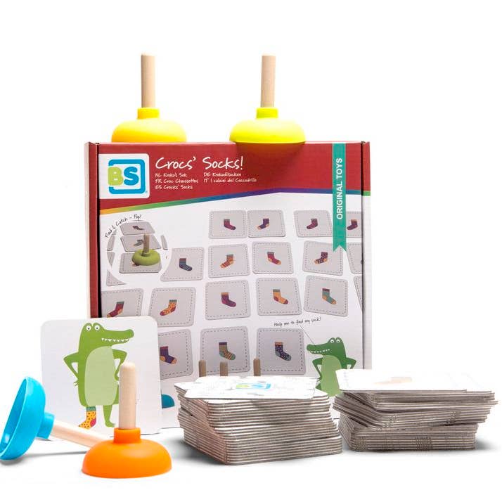 BS Toys – Brinquedo clássico - Crianças por atacado – Meias Crocs - Prémio spielgut 20221