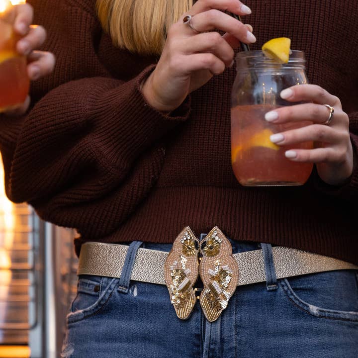 Love, Ceil – Großhandel Gürtel – Damen – Set mit Gürtel und Schnalle „Owl Be Damned“3