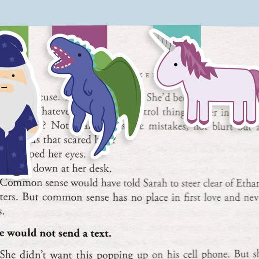 Fantasy - Mini Bookmarks-3-Pack for wholesale by Craftedvan