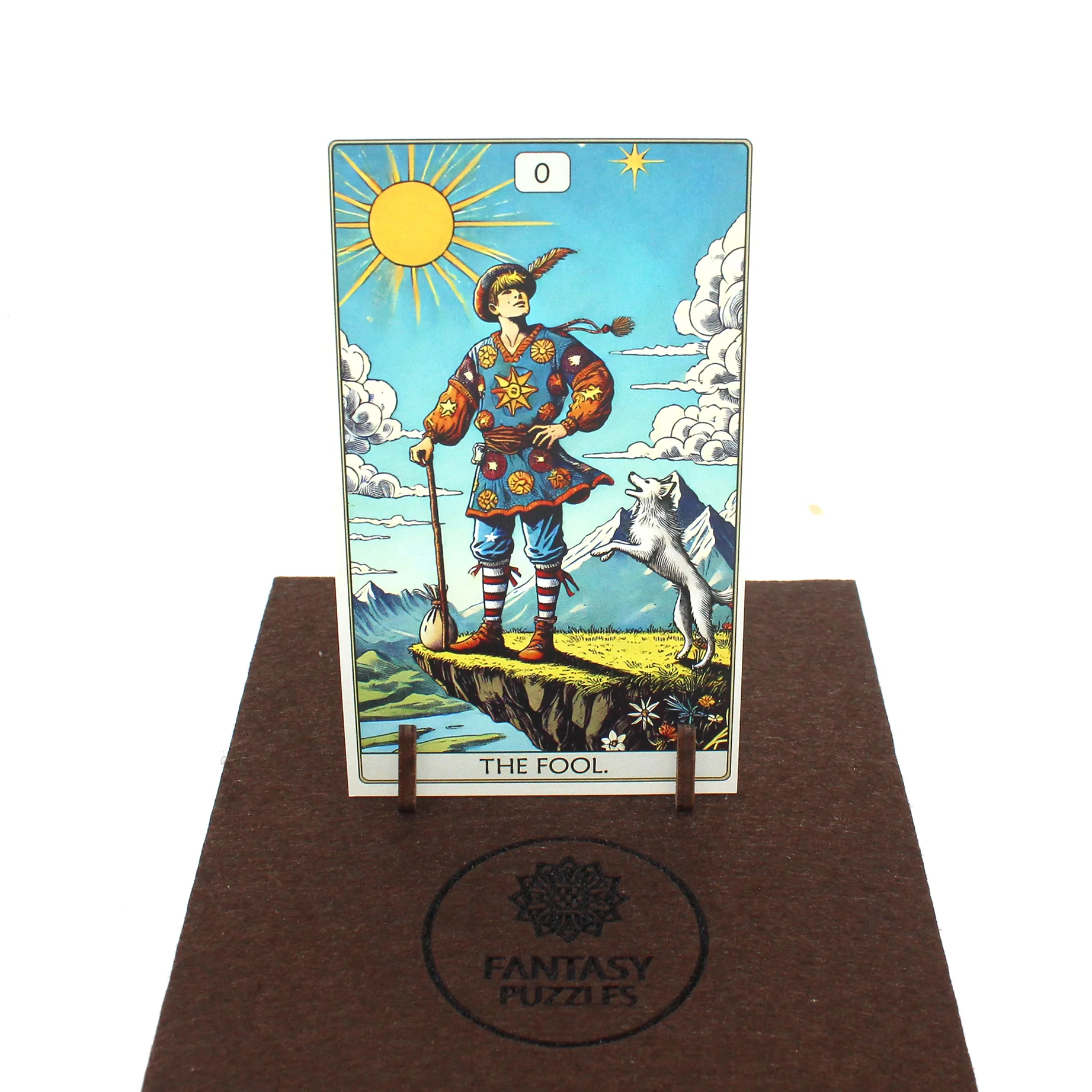 Cardshouse - Wholesale Puzzle - Adult - The Fool: Tarot Wooden Puzzle 250 pieces Fantasy Puzzles4