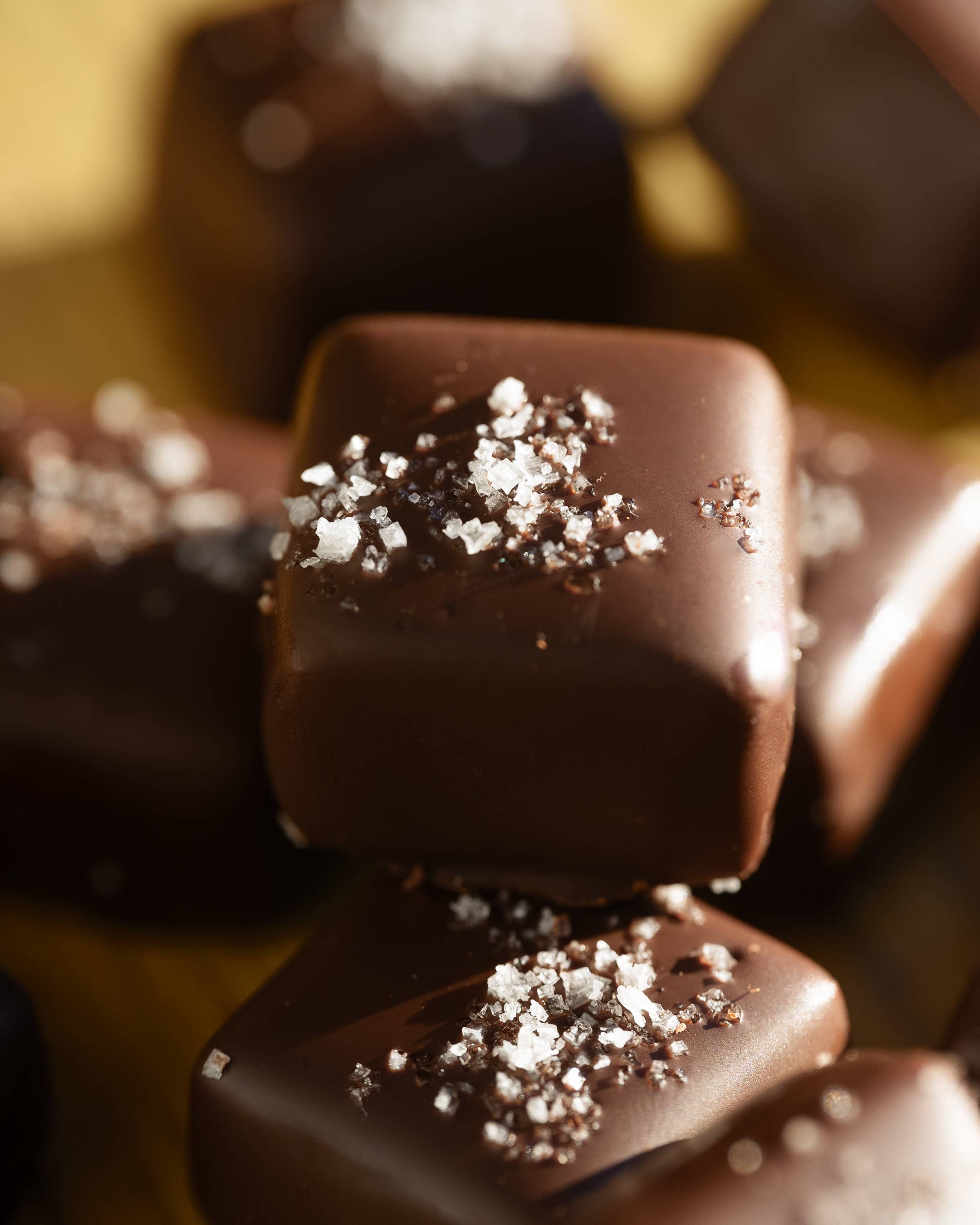 Mayana Chocolate - Wholesale Chocolate Box - 5 Piece Salted Caramel Box2