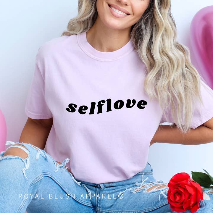 Self Love Siebdrucktransfer für den Großhandel von RBA Transfers