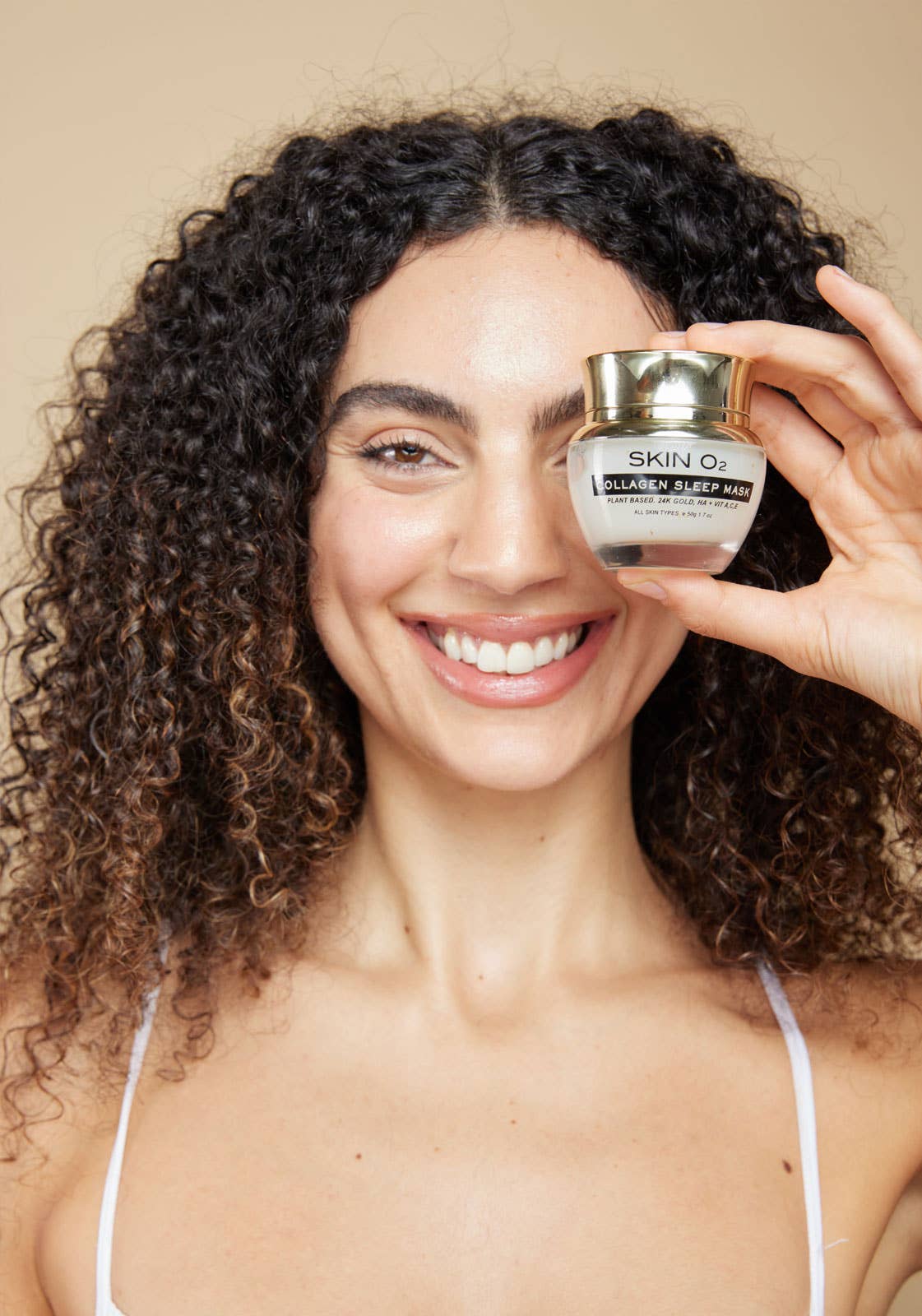 Skin O2 - Wholesale Skincare face mask - Collagen Sleep Mask - 24k Gold6