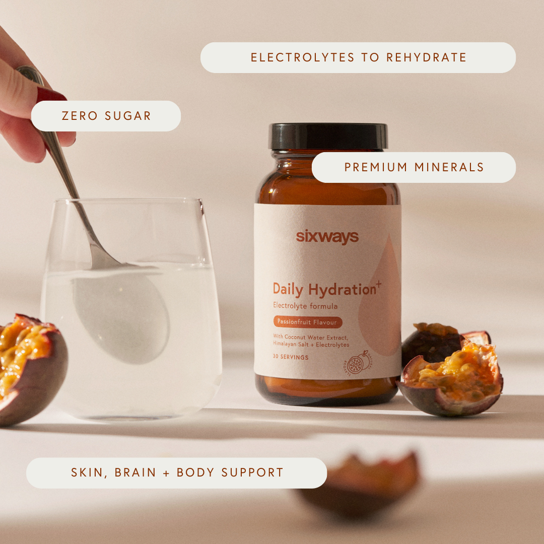 Sixways – wholesale Powdered health drink – Daily Hydration Passionfruit, Electrolytes, Christmas Gifts for her1