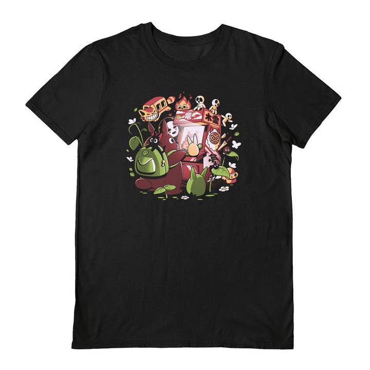 Ilustrata (Ready Player Neighbor) Unisex-T-Shirt, schwarz für den Großhandel von Pyramid International