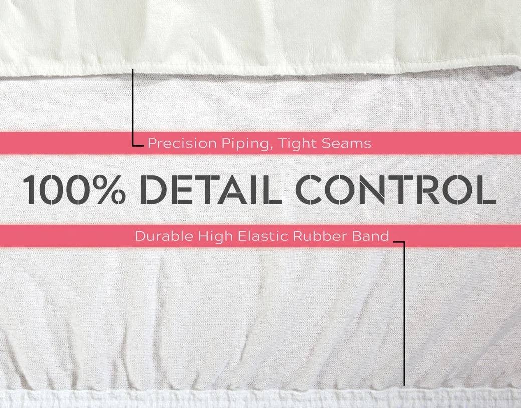 La Hammam - Wholesale Mattress Pad/Protector - 100% Cotton Hypoallergenic Waterproof Mattress Protector2