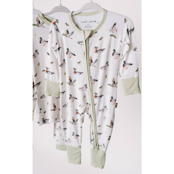 Toast + Jams - Vendita all'ingrosso Pigiamino - Neonati - Mallard Family Zip Jam1