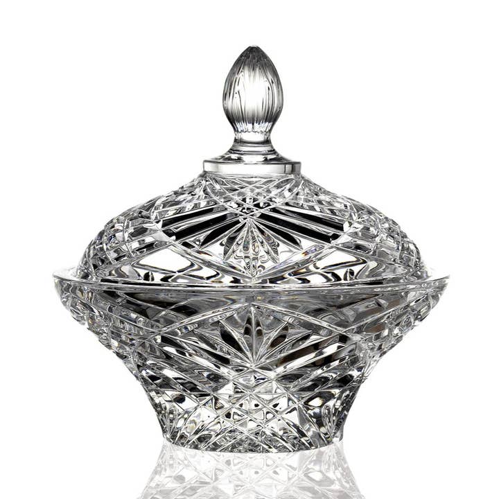 Pote de Doces com Tampa Melodia por atacado de RCR Cristalleria