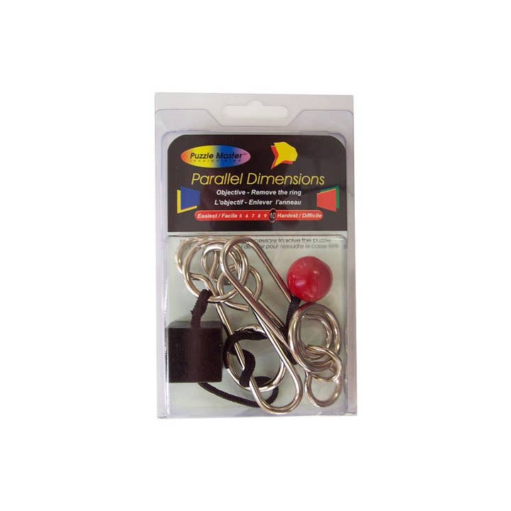 Puzzle Master - Wholesale Puzzle - Adult - Parallel Dimensions | Puzzle Master Wire Puzzles