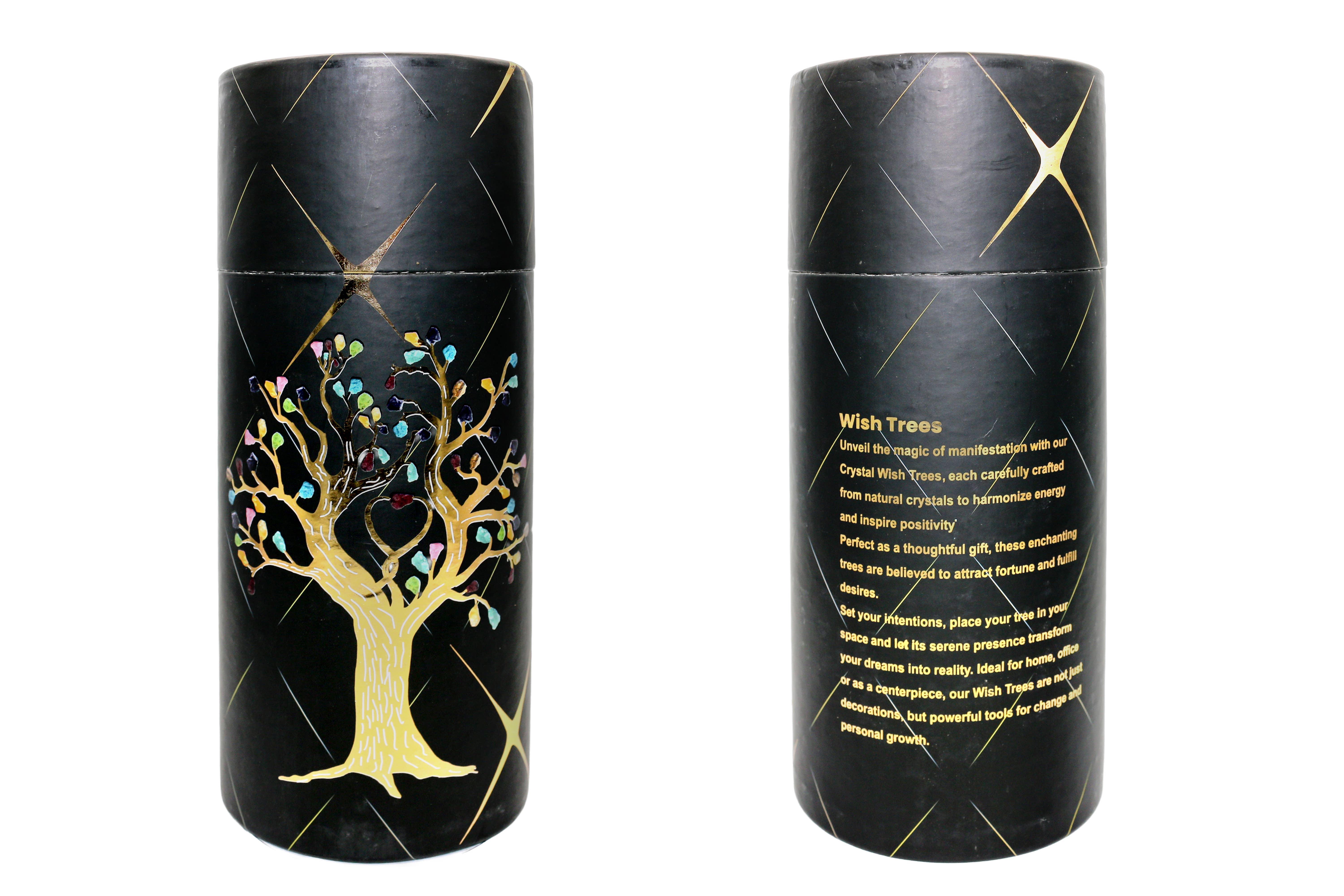 Designs by Deekay Inc. - Vente Pierre et cristal de spiritualité - Arbre de Cristal Mauvais Œil (100 Perles)2