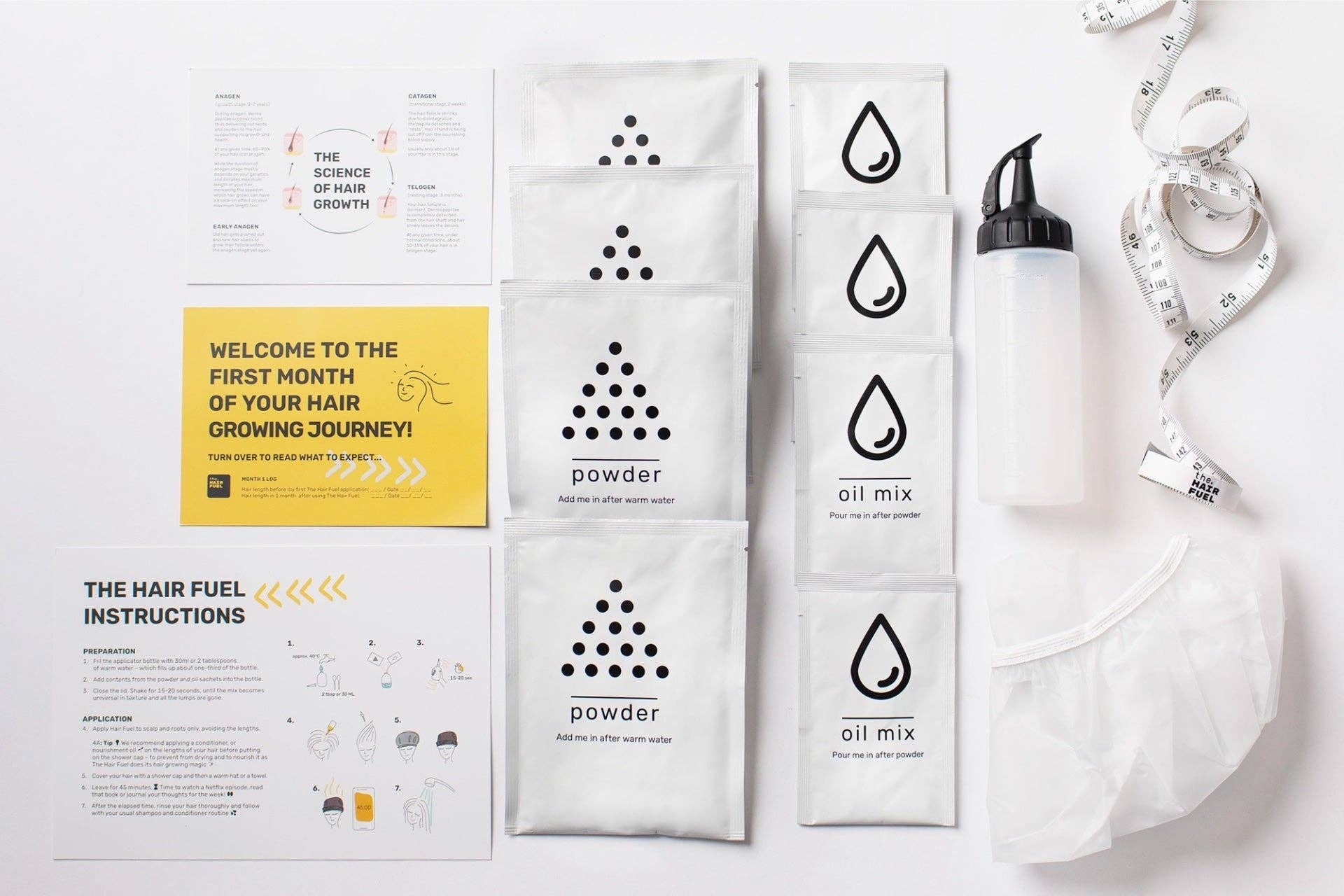 The Hair Fuel – Máscara capilar por atacado – Máscara de Tratamento para Crescimento Capilar – Natural & Vegan13