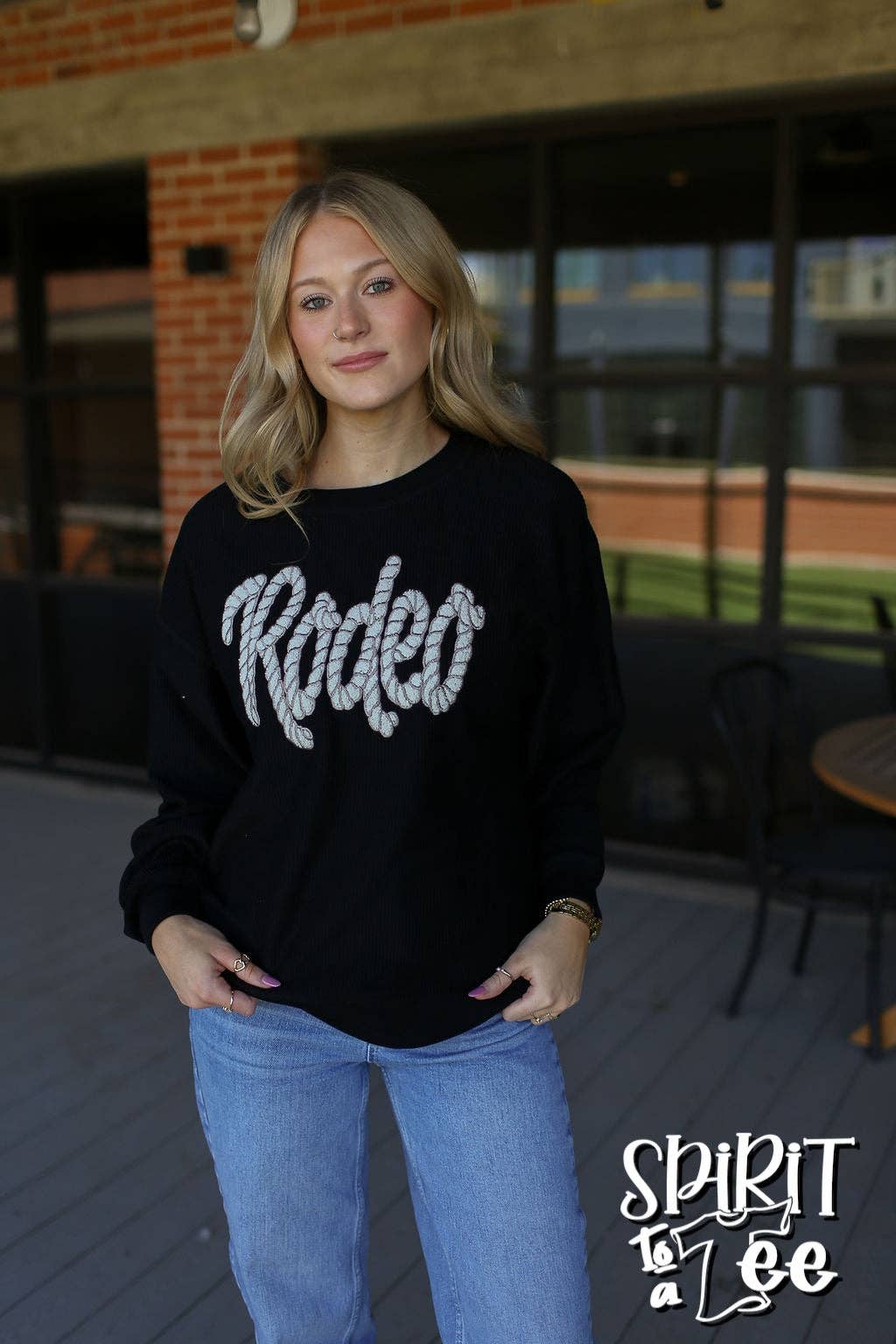 Spirit to a Tee - Venta al por mayor Sudadera - Mujer - Sudadera Rodeo Rope Cozycord - Pack1